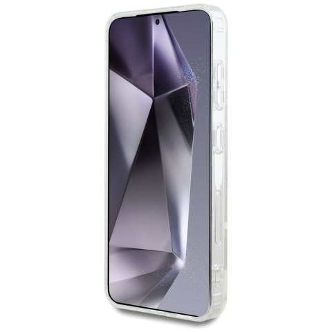 Etui Karl Lagerfeld Button Choupette Head Printed Logo MagSafe Samsung Galaxy S25 Plus biały