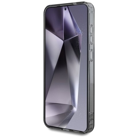 Etui Karl Lagerfeld Button Choupette Head Printed Logo MagSafe Samsung Galaxy S25 Plus czarny