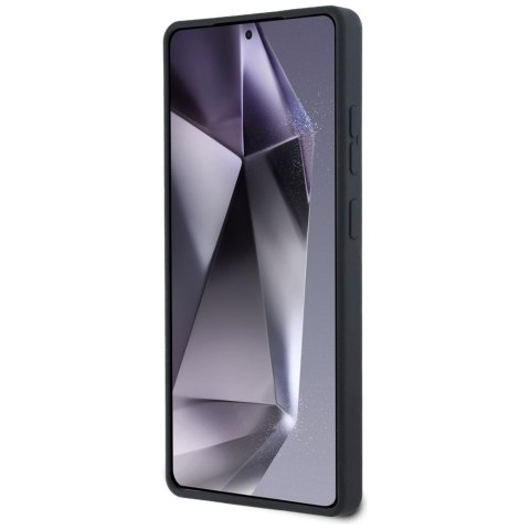 Etui Karl Lagerfeld Silicone Double Heads And Circle MagSafe Samsung Galaxy S25 Ultra czarny