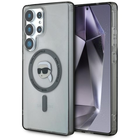 Karl Lagerfeld nakładka HC Magnetic IML Metal K. Head do Samsung Galaxy S25 Ultra czarna