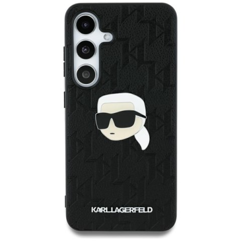 Karl Lagerfeld nakładka HC PU Monogram K. Head Pin do Samsung Galaxy S25 Ultra czarna