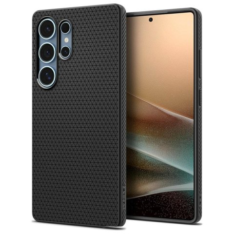 Etui Spigen Liquid Air do Samsung Galaxy S25 Ultra czarny matowy