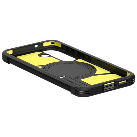 Etui Spigen Tough Armor MagSafe do Samsung Galaxy S25+ zielony