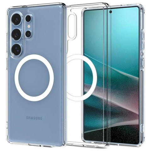 Etui Spigen Ultra Hybrid Mag MagSafe do Samsung Galaxy S25 Ultra biały