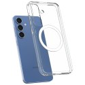 Etui Spigen Ultra Hybrid Mag MagSafe do Samsung Galaxy S25+ biały