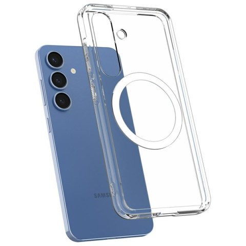 Etui Spigen Ultra Hybrid Mag MagSafe do Samsung Galaxy S25+ biały