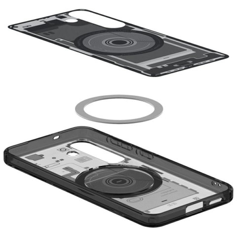 Etui Spigen Ultra Hybrid Mag MagSafe do Samsung Galaxy S25 czarny