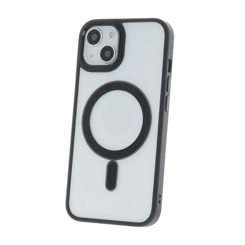 Nakładka Satin Clear Mag do iPhone 15 Pro Max 6,7" czarna