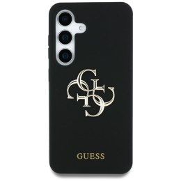 Etui Guess Silicone Big 4G Logo Bottom Script Samsung Galaxy S25 Ultra czarny