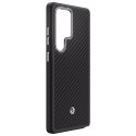 Etui Samsung Spigen Enzo Aramid Magnet do Galaxy S25 Ultra czarno-srebrny