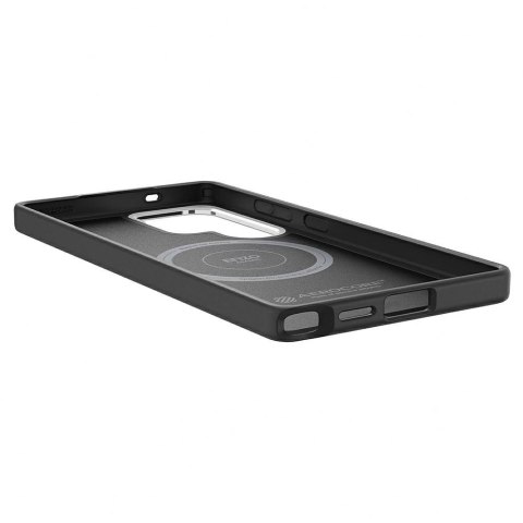 Etui Samsung Spigen Enzo Aramid Magnet do Galaxy S25 Ultra czarno-srebrny