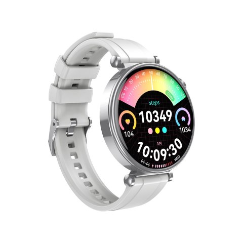 XO smartwatch GT4 Mini Amoled srebrny