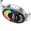 XO smartwatch GT4 Mini Amoled srebrny