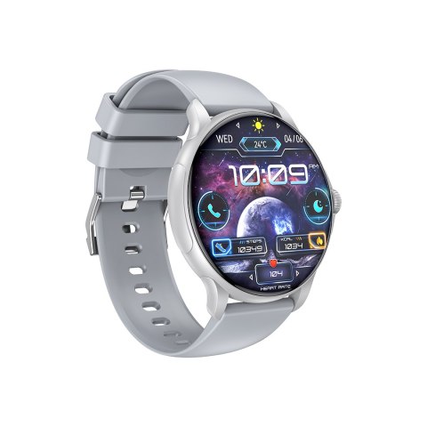 XO smartwatch J11 Amoled srebrny