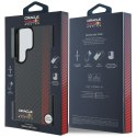 Etui Red Bull Real Carbon Fiber Powerbar MagSafe do Samsung Galaxy S25 Ultra czarny