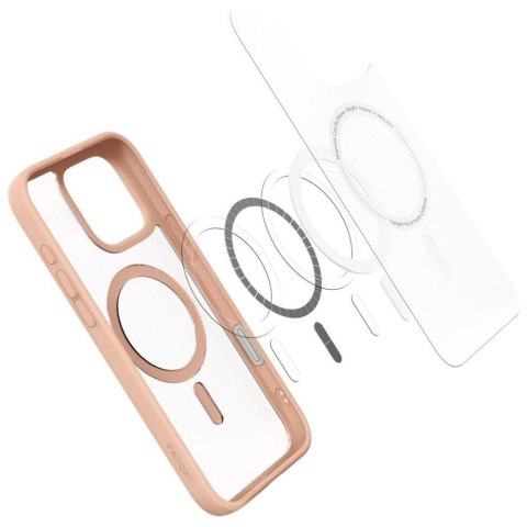 Etui Spigen Ultra Hybrid Mag do iPhone 16 Pro Max MagSafe różowy/frost rose