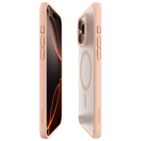 Etui Spigen Ultra Hybrid Mag do iPhone 16 Pro Max MagSafe różowy/frost rose