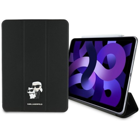 Karl Lagerfeld KLFC11RM24SAKCK iPad Air 11" Book Cover czarny/black Saffiano Magnetic Karl &Choupette