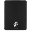 Karl Lagerfeld KLFC13PM24SAKCK iPad Pro 13" Book Cover czarny/black Saffiano Magnetic Karl &Choupette