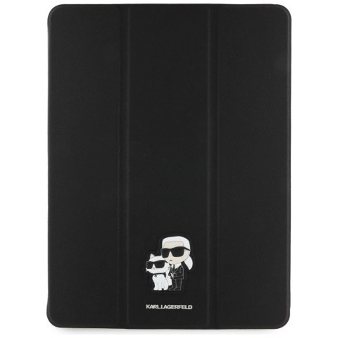 Karl Lagerfeld KLFC13RM24SAKCK iPad Air 13" Book Cover czarny/black Saffiano Magnetic Karl &Choupette