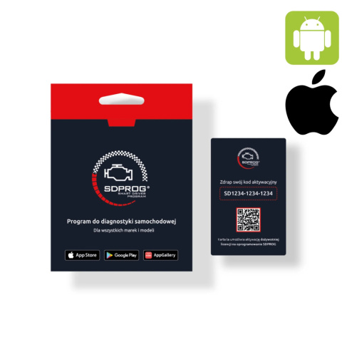 Oprogramowanie diagnostyczne SDPROG PL OBD2 BOX