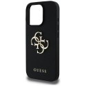 Etui Guess Grained Big 4G Logo Small Classic Logo do iPhone 16 Pro Max czarny