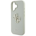 Etui Guess Grained Big 4G Logo Small Classic Logo do iPhone 16 zielony