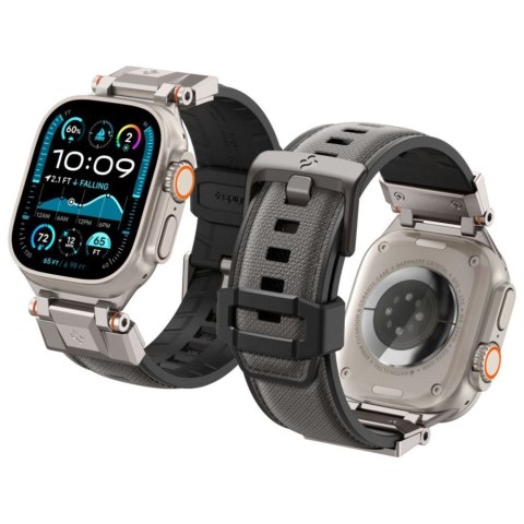 Etui Spigen DuraPro Armor do Apple Watch 6/7/8/9/10/11/SE/SE 3/Ultra 1/Ultra 2/Ultra 3 (44/45/46/49 mm) szary
