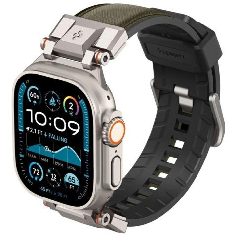 Etui Spigen DuraPro Armor do Apple Watch 6/7/8/9/10/11/SE/SE 3/Ultra 1/Ultra 2/Ultra 3 (44/45/46/49 mm) zielony