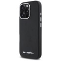 Karl Lagerfeld nakładka Hardcase MagSafe FW Saffiano Metal Logo do iPhone 16 Pro 6,3" Czarna