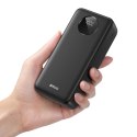 BWOO Power bank 22,5W, 30000 mAh z wyświetlaczem LCD, czarny