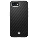 Etui Spigen Enzo Aramid Mag MagSafe do iPhone 16e czarny