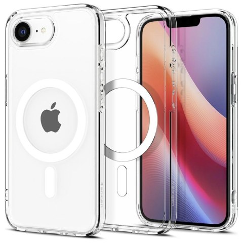 Etui Spigen Ultra Hybrid Mag MagSafe do iPhone 16e biały