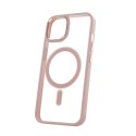 Nakładka Satin Clear Mag do iPhone 11 różowa