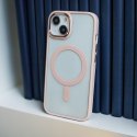 Nakładka Satin Clear Mag do iPhone 11 różowa