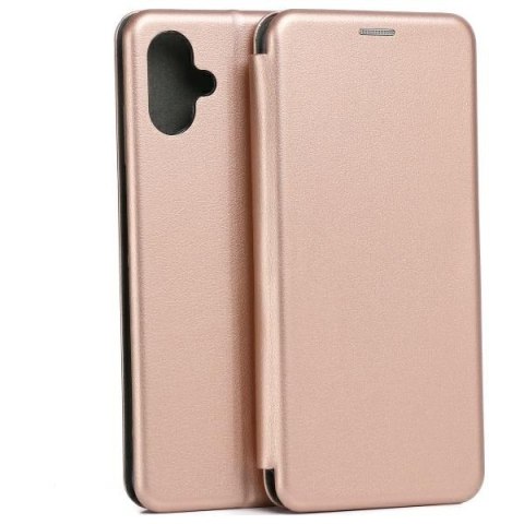 Etui Beline Book Magnetic Samsung A06 5G różowo-złoty/rosegold
