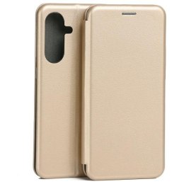 Etui Beline Book Magnetic Samsung A56 5G złoty/gold