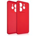 Etui Beline Silicone do Xiaomi Redmi Note 14 5G czerwony