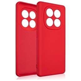 Etui Beline Silicone do Xiaomi Redmi Note 14 Pro 5G czerwony
