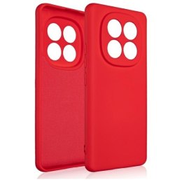 Etui Beline Silicone do Xiaomi Redmi Note 14 Pro Plus 5G czerwony