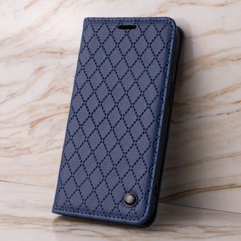 Etui Smart Caro do Samsung Galaxy A56 5G granatowe