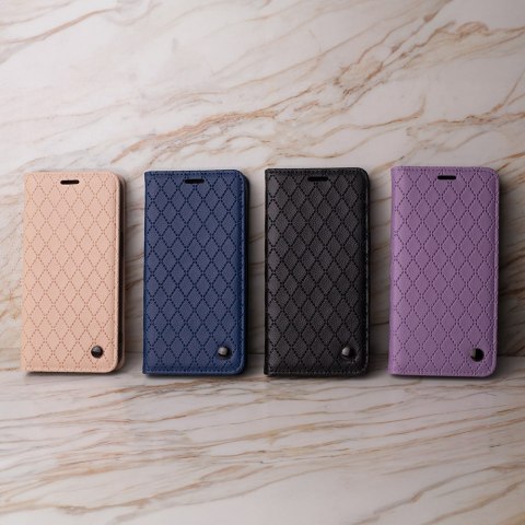 Etui Smart Caro do Samsung Galaxy A56 5G granatowe