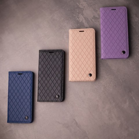 Etui Smart Caro do Samsung Galaxy A56 5G granatowe