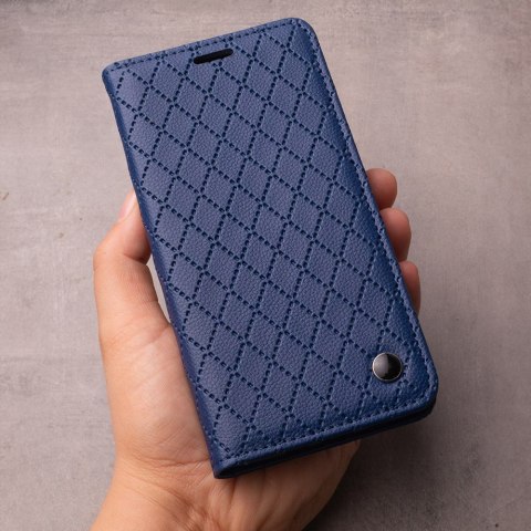 Etui Smart Caro do Xiaomi Redmi Note 14 5G (Global) granatowe
