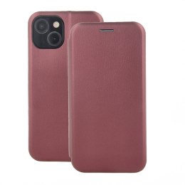 Etui Smart Diva do Xiaomi Redmi Note 14 5G (Global) burgundowe
