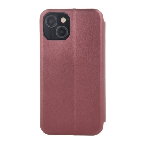 Etui Smart Diva do Xiaomi Redmi Note 14 Pro 5G (Global) / Redmi Note 14 Pro Plus 5G (Global) burgundowe
