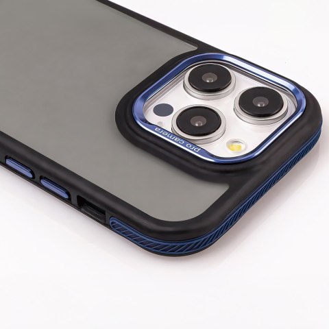 Nakładka Crystal Black do Xiaomi Redmi Note 14 5G (Global) niebieska