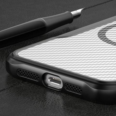 Nakładka Defender Carbon Mag do iPhone 11 czarna