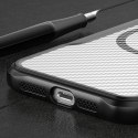 Nakładka Defender Carbon Mag do iPhone 12 6,1" czarna