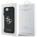 Etui Guess Grained Big 4G Logo Small Classic Logo do iPhone 16e czarny